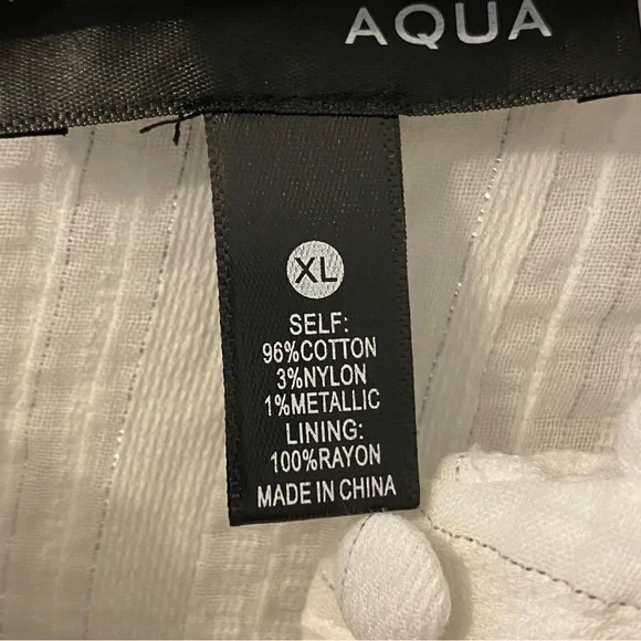 NEW | AQUA | Pleated Front Button Mini Dress - Picture 6 of 7